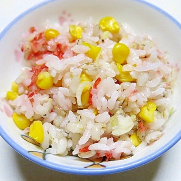 みょうがともろこしのまぜご飯〔#142〕